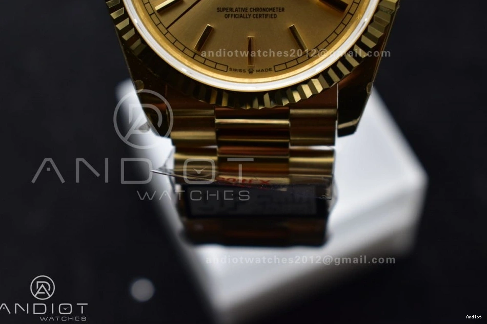 President QF Dial V5 Weight) 36 YG Bracelet Best 904L DayDate vr3255 Edition Gold Steel (Gain on 0201